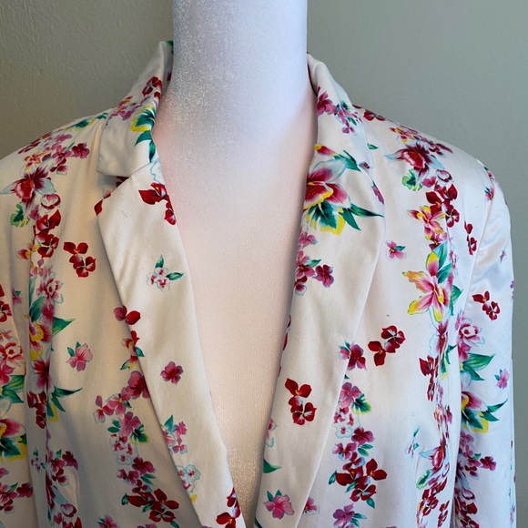 TOMMY HILFIGER FLORAL BLAZER - Picture 2 of 4